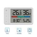 Xiaomi MHO-C306 MiaoMiaoCe Intelligent Thermometer Hygrometer Multi Function Clock HD Digital Display Weather Station. 