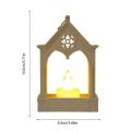 LED Vintage Lantern Flickering Flame Flickering Flame Antique Lantern Wind Lamp Electronic Candle Lamp For Home Decor Table. 