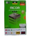 High-Performance - Micom 4K Android Set-Top Box 2GB RAM/ 16GB ROM - Break Trend - Easy to Use - Sleek Usage. 