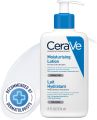 CeraVe Moisturising Lotion, Daily Face & Body Moisturiser for Dry To Very Dry Skin (France)- 236ml.