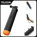 【Prime deal】 TELESIN Buoyancy Bar Selfie Stick Waterproof Selfie Stick With Hand Strap Remote Control For Gopro 9 10 11 12. 