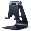 Aluminum Mobile Phone Stand Adjustable Cell Phone Desktop Stand For Mobile and Tab. 