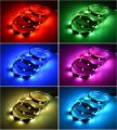 USB 5V LED Strip Lights RGB Music Sync Flexible Tape IR Remote Control Ribbon For Holiday Room TV PC Monitor Backlight Decor.
