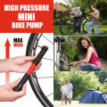 WEST BIKING 120 PSI Mini Bicycle Portable Pump Presta/Schrader Valve Universal Basketball Household Air Pump Cycling Accessories. 