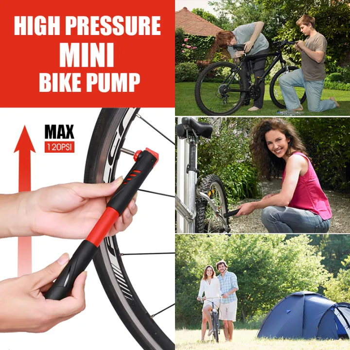 WEST%20BIKING%20120%20PSI%20Mini%20Bicycle%20Portable%20Pump%20Presta/Schrader%20Valve%20Universal%20Basketball%20Household%20Air%20Pump%20Cycling%20Accessories%20-%20Image%206