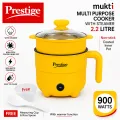 Prestige Mini Multi-Functional Electric Rice Cooker – Portable Non-Stick Rice & Soup Cooking Pot.