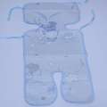Baby baby five point mat, children's stroller ice silk cool mat. 