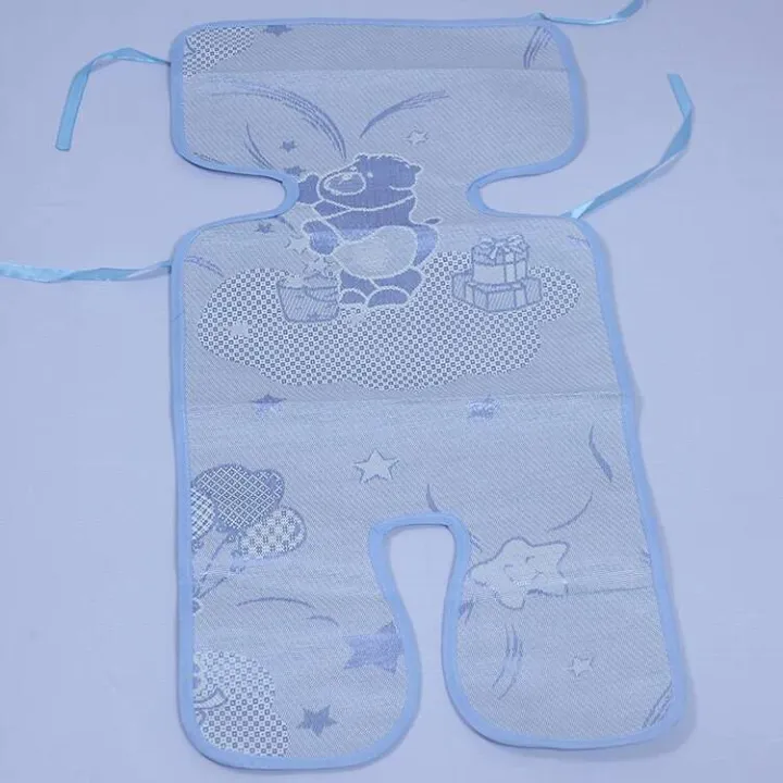 Baby%20baby%20five%20point%20mat,%20children's%20stroller%20ice%20silk%20cool%20mat%20-%20Image%205