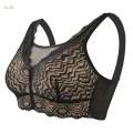 Cotton Breast Forms Women Bra Inserts for Crossdressing Cosplay Black 90C.