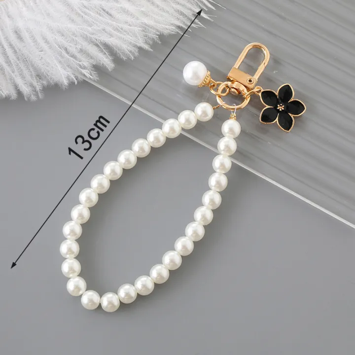 Pearl%20Bead%20Flower%20Bowknot%20Phone%20Chain%20Key%20Ring%20Keychain%20Bag%20Hanging%20Rope%20Pendant%20Fullhouse%20-%20Image%204