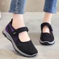 Women Mesh Sneakers, Sports Shoes, Lightweight Flats Walking Shoe, Breathable Sneakers, for Driving, Outdoor, Short Trips , 41 Black. 