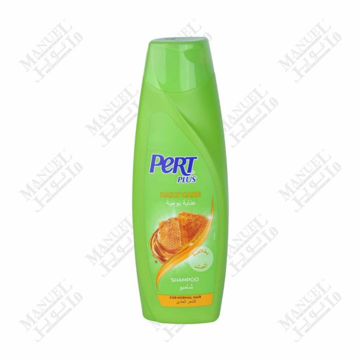 400 ml pert plus daily care shampoo International UAE product used foe male female