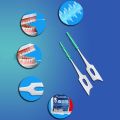 Massage Silicone Toothpicks Interdental Brush 100 Pieces Interdental Brushes Dental Brushes Tooth Cleaning Gum Soft Picks. 