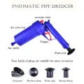 Migeet Air Power Drain Blaster Tool High Pressure Powerful Manual Sink Plunger Opener Cleaner Pump For Toilets Bathroom. 