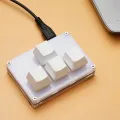 4-key Mini Keyboard Up/Down/Left/Right WASD Axis Mechanical Gaming Keypad Customizable Shortcut Key Game Keyboard Shortcut. 