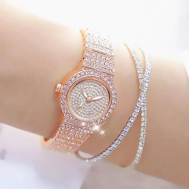 3pcs%20Watches%20Set%20Fashion%20Rhinestone%20Watch%20Women%20Luxury%20Crystal%20Rose%20Gold%20Quartz%20Watch%20Ladies%20Wristwatch%20Female%20Clock%20-%20Image%203
