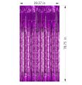 Foil Door Curtains For Birthday/Wedding Party Photo Booth Backdrop Event Decor.