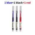5/10 Pcs Exam Signature Ballpoint Pen 0.5mm Black Blue Ink High Capacity Gel Pens For Writing School Office Stationery Supplies.