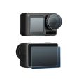 【VisioN Shop】Screen Ultra Clear HD + Lens Protecter 3pcs Set Kit Slim For DJI Action Accessories. 