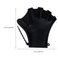 Ladies Mittens Mens Gym Accessories Swimming Gloves Hand Flippers Webbed Finger Water Paddling Training Proof Sports Man Miss Fitness. 