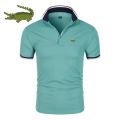 2023 New Embroidery CARTELO New Summer Polo Shirt Men Hot High Quality Men's Short Sleeve Top Business Casual Polo-shirt for Men. 