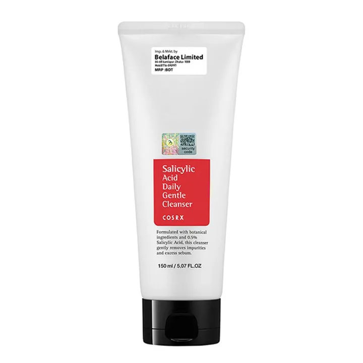 COSRX%20Salicylic%20Acid%20Daily%20Gentle%20Cleanser%20-%20Face%20Wash-150ml%20-%20Image%202
