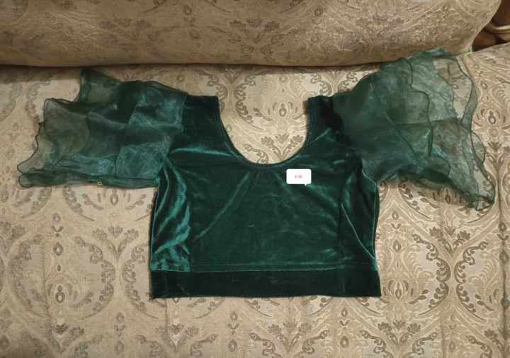 Velvet%20Blouse%20Body%20Tissue%20Hata%20Sharee%20Blouse%20Good%20Stitching%20For%20Women%20-%20Image%203