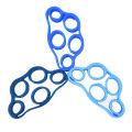Hand Finger Grip Strength Trainer Resistance Strengthener Band Tension Exercise.
