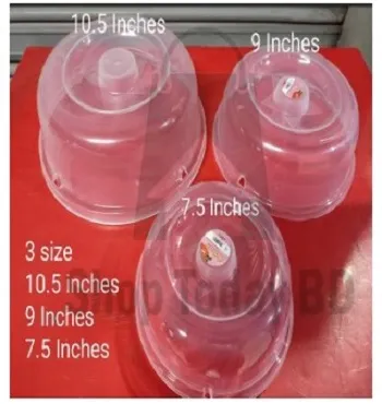 3%20Pieces%203%20Size%20MICROWAVE%20FOOD%20COVER%20/%20Plate%20Cover%20Splatter%20Guard%20Non%20Stick%20Plastic%20Clear%20Dish%20Lid%20-%20Image%202