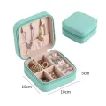 Jewelry Box Earrings Storage Box Travel Jewelry Case Earrings Necklace Ring Jewelry Organizer Display. 