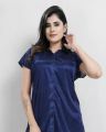 Comfortable Nightwear for Women Short Sleeve Shirt and Pant - Night Dress For Women..