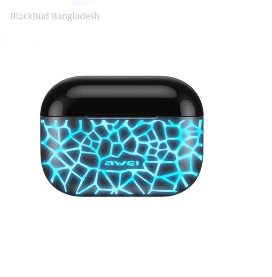 Awei T29 Pro True Wireless Games Earbuds With Dynamic Color Changing Charging Case