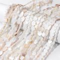 A+ Natural White Freshwater Shell Beads Heart Flowers Round Mother Of Pearl Shell for Jewelry Making DIY Fine Bracelets Necklace.