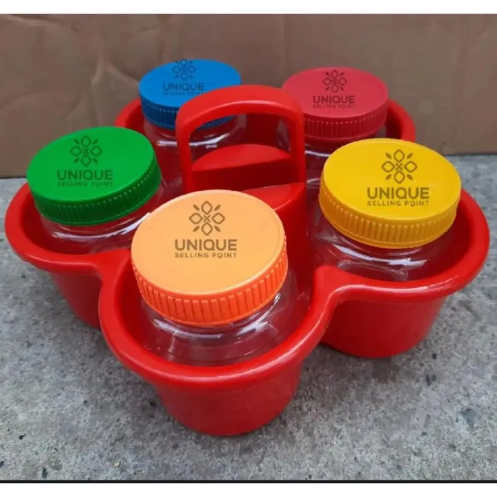 kitchen spicy kuta 5 pice set, 5 pice spicy plastic set | Daraz.com.bd