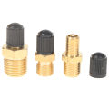 Automobile Tire Valve Core Tire Valve Tire Pressure Monitoring 1/4 1/8 NPT Valve Huiye. 