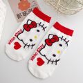 Japanese cartoon Hello Kitty mid-tube women's socks socks women's cute cartoon anime stockings spot. 