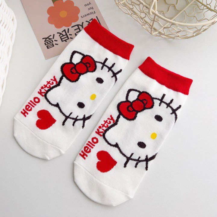 Japanese%20cartoon%20Hello%20Kitty%20mid-tube%20women's%20socks%20socks%20women's%20cute%20cartoon%20anime%20stockings%20spot%20-%20Image%207