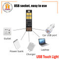 Portable Mini 5730 USB 6LED SMD Light 5V Touch Sensor Dimmable Night Light for Power Bank Computer Laptop Reading Table Lamp. 