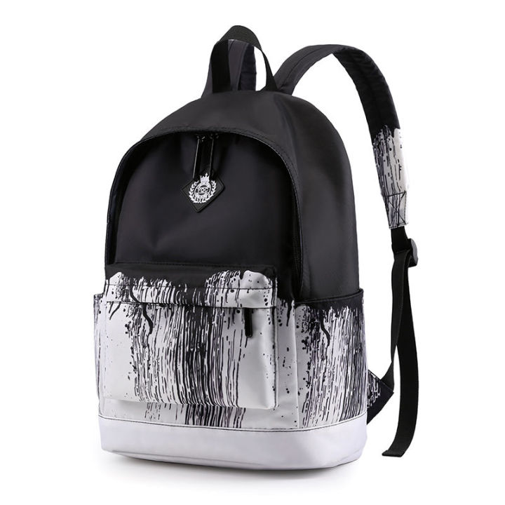 Black%20White%20School%20Satchel%20Unisex%20Casual%20Daypack%20Lightweight%20Women%20Back%20Bag%20Designer%20School%20Bags%20For%20Teenage%20Girls%20Boys%20College%20-%20Image%204
