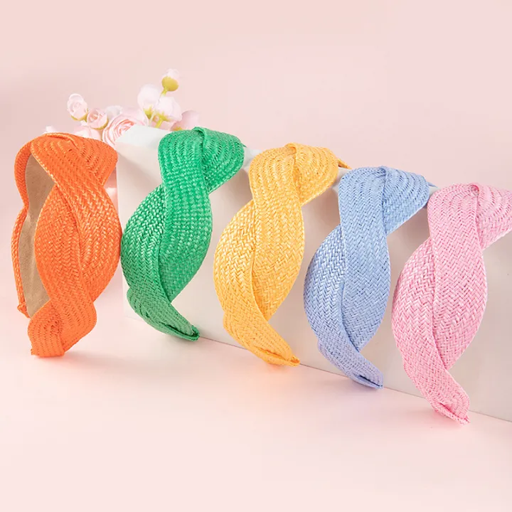 Fashion%20Simple%20Wide%20Straw%20Headbands%20For%20Women%20Hair%20Band%20Solid%20Color%20Wave%20Shaped%20Hair%20Hoop%20Girls%20Trendy%20Elegant%20Hair%20Accessories%20-%20Image%204