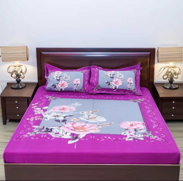 Digital Home tex Luxury Panel Fashionable Bed Sheet for Home Decoration from Clothika