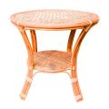 Rattan Made Round Tea Table / Coffee Table - Handcrafted Table for Your Living Room. 