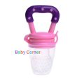 Silicone Baby Fruit Feeding pacifier (pink). 