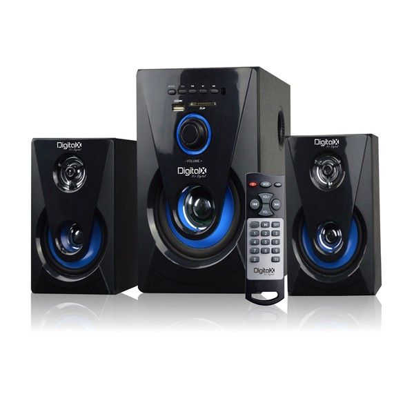 DigitalX Blutooth Woofer Speaker Box with Remote Control