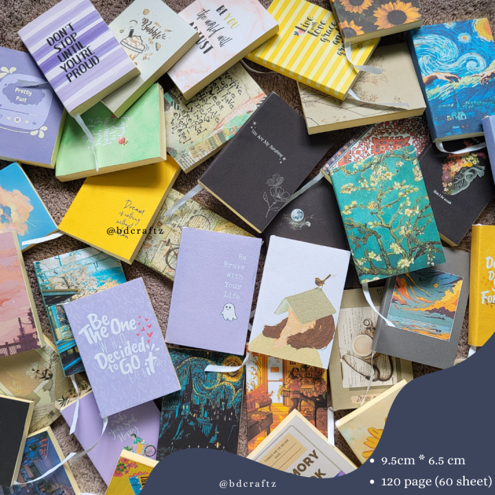 Aesthetic Small Notebook Aesthetic Mini Notebook (3.9