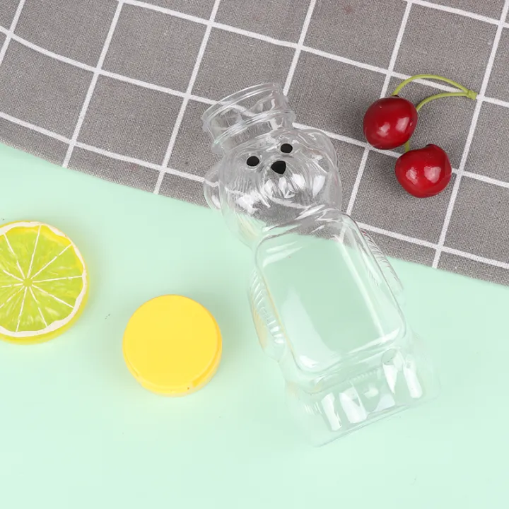 1/2PCS%20240ml%20Plastic%20Squeeze%20Condiment%20Bottles%20Bear%20Honey%20Bottle%20Extrusion%20Bottle%20Bear%20Shape%20Honey%20Sauce%20Mustard%20Jam%20Dispense%20-%20Image%203