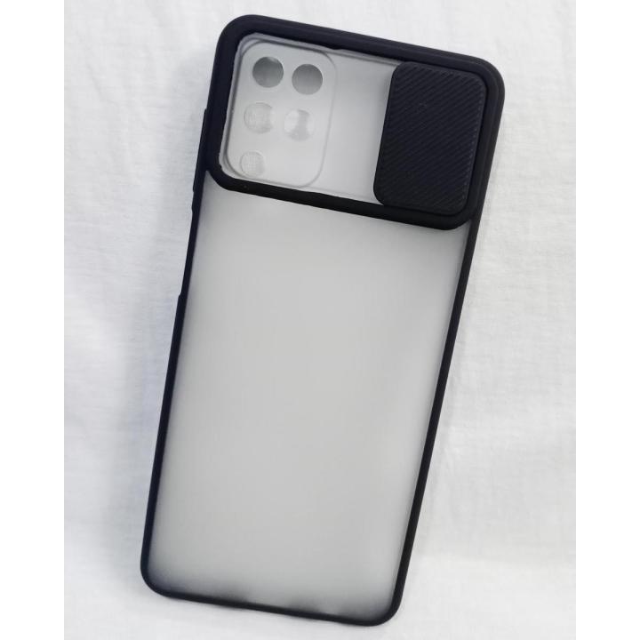 Samsung Galaxy A12 / Galaxy A12 Nacho / Galaxy M12 - Camera Protection Shutter Case Cover