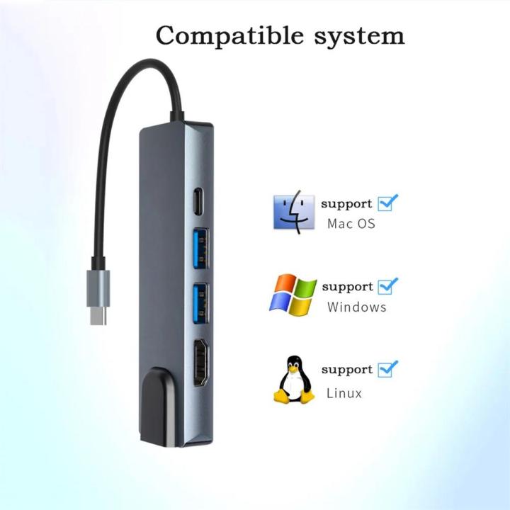 Type-C%20Hub%20to%20100Mbps%20RJ45%20Ethernet%204K%20HDMI%20USB%203.0%202.0%20C%20PD%20Dock%20Station%20for%20MacBook%20iPad%20Samsung%20S20%20Xiaomi%2010%20-%20Image%205