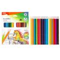 Deli EC113-24 Wood Free Color Penci 24 Pcs.