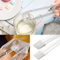 1PC Plastic Barbecue BBQ Clip Bread Food Ice Clamp Ice Clip Tongs Tool Bar Kitchen Accessories.